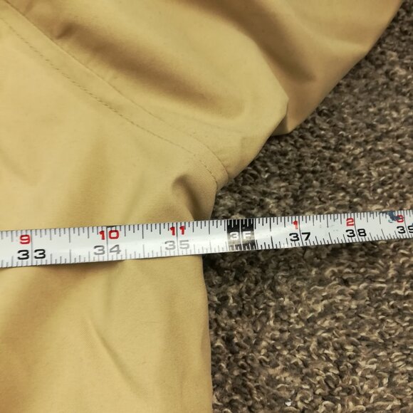 Vintage Polo Ralph Lauren Jacket Harrington Full Zip Beige Mens 6XB - Picture 8 of 10